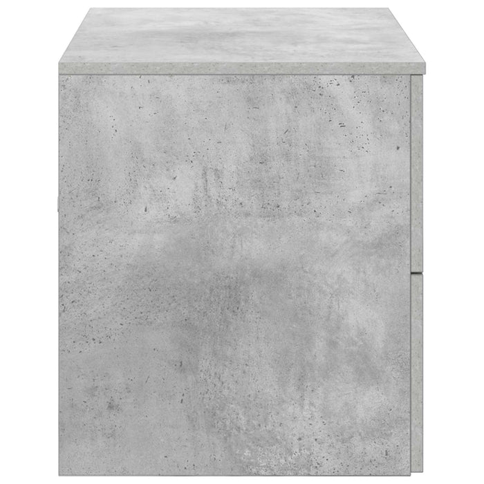 Dulap de baie montat pe perete Gri Beton 62,5 x 44,5 x 50 cm - WALTI WALTI