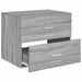 Dulap de baie montat pe perete Sonoma gri 62,5 x 44,5 x 50 cm - WALTI WALTI