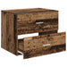 Dulap de baie montat pe perete Lemn vechi 62,5 x 44,5 x 50 cm - WALTI WALTI