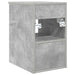 Dulap de Baie Între Gri Beton 30 x 44,5 x 50 cm Lemn prelucrat - WALTI WALTI