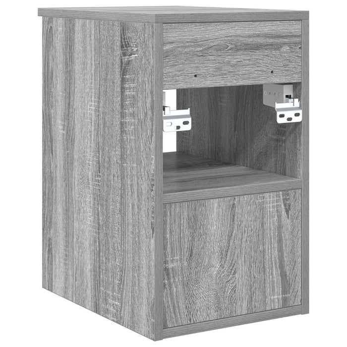 Dulap de Baie Între Sonoma gri 30 x 44,5 x 50 cm Lemn prelucrat - WALTI WALTI