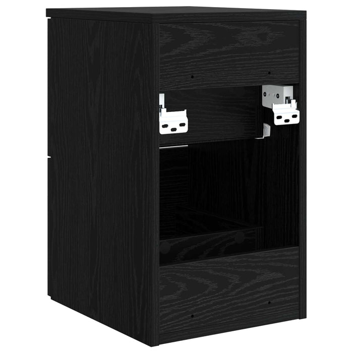 Dulap de Baie Între Stejar Negru 30 x 35 x 50 cm Lemn prelucrat - WALTI WALTI