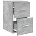 Dulap de Baie Între Gri Beton 30 x 35 x 50 cm Lemn prelucrat - WALTI WALTI