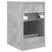 Dulap de Baie Între Gri Beton 30 x 35 x 50 cm Lemn prelucrat - WALTI WALTI