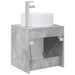 Chiuvetă de baie suspendată Gri Beton 49,5 x 44,5 x 65,5 cm - WALTI WALTI