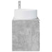 Chiuvetă de baie suspendată Gri Beton 49,5 x 44,5 x 65,5 cm - WALTI WALTI