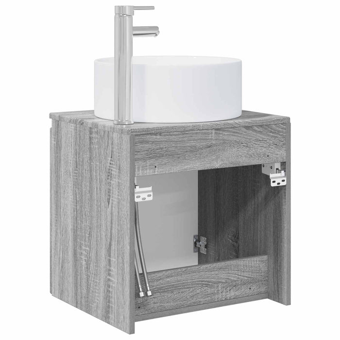 Chiuvetă de baie suspendată Sonoma gri 49,5 x 44,5 x 65,5 cm WALTI