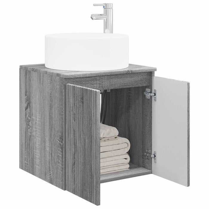 Chiuvetă de baie suspendată Sonoma gri 49,5 x 44,5 x 65,5 cm WALTI