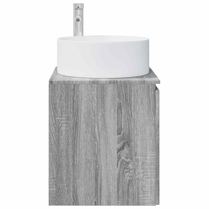 Chiuvetă de baie suspendată Sonoma gri 49,5 x 44,5 x 65,5 cm WALTI