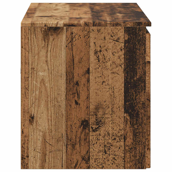 Dulap Bathroom Montat pe Perete Lemn vechi 62,5 x 44,5 x 50 cm - WALTI WALTI