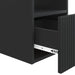 Dulap de Baie Negru 30 x 35 x 50 cm Lemn prelucrat - WALTI WALTI