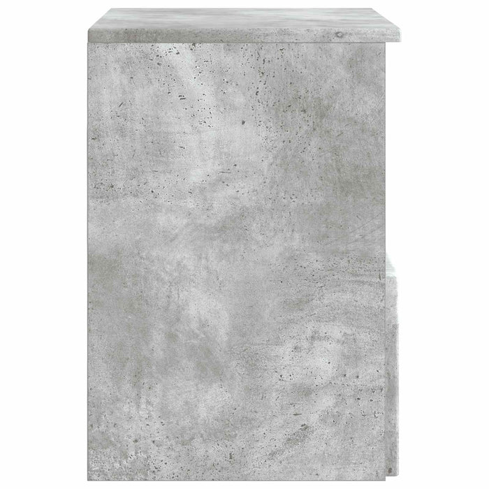 Dulap de Baie Gri Beton 30 x 35 x 50 cm Lemn prelucrat - WALTI WALTI