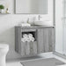 Dulap de Baie Sonoma gri 30 x 35 x 50 cm Lemn prelucrat - WALTI WALTI