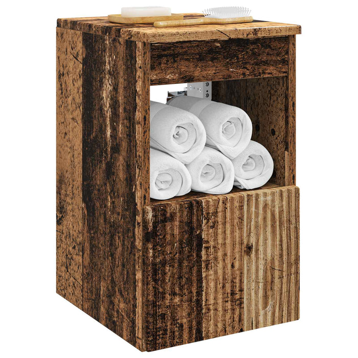 Dulap de Baie Lemn vechi 30 x 35 x 50 cm Lemn prelucrat - WALTI WALTI