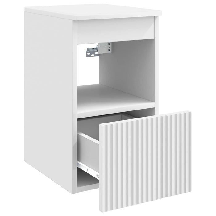 Dulap de Baie Alb 30 x 41 x 50 cm Lemn prelucrat - WALTI WALTI