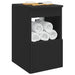 Dulap de Baie Negru 30 x 41 x 50 cm Lemn prelucrat - WALTI WALTI