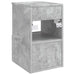 Dulap de Baie Gri Beton 30 x 41 x 50 cm Lemn prelucrat - WALTI WALTI