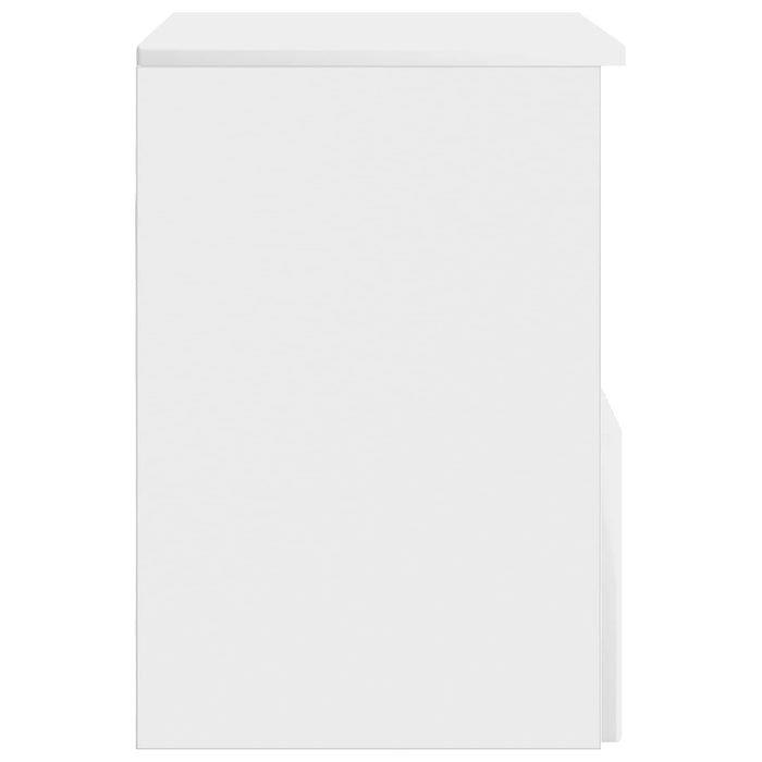 Dulap de Baie Alb foarte lucios 30 x 41 x 50 cm Lemn prelucrat - WALTI WALTI