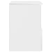 Dulap de Baie Alb foarte lucios 30 x 41 x 50 cm Lemn prelucrat - WALTI WALTI