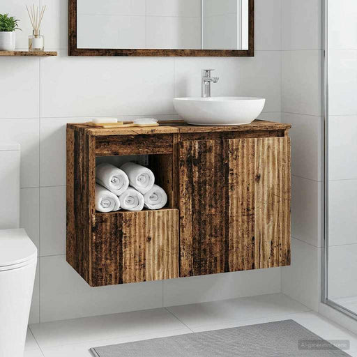 Dulap de Baie Lemn vechi 30 x 41 x 50 cm Lemn prelucrat - WALTI WALTI