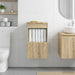 Dulap de Baie Stejar Sonoma 30 x 44,5 x 50 cm Lemn prelucrat - WALTI WALTI