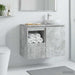 Dulap de Baie Gri Beton 30 x 44,5 x 50 cm Lemn prelucrat - WALTI WALTI
