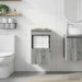 Dulap de Baie Sonoma gri 30 x 44,5 x 50 cm Lemn prelucrat - WALTI WALTI