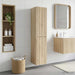 Dulap Bathroom Montat pe Perete Stejar Sonoma - WALTI WALTI
