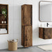 Dulap Bathroom Montat pe Perete Lemn vechi 33 x 34,5 x 160 cm - WALTI WALTI