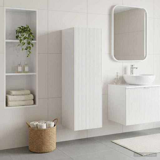 Dulap Bathroom Montat pe Perete Alb 33 x 34,5 x 100 cm - WALTI WALTI