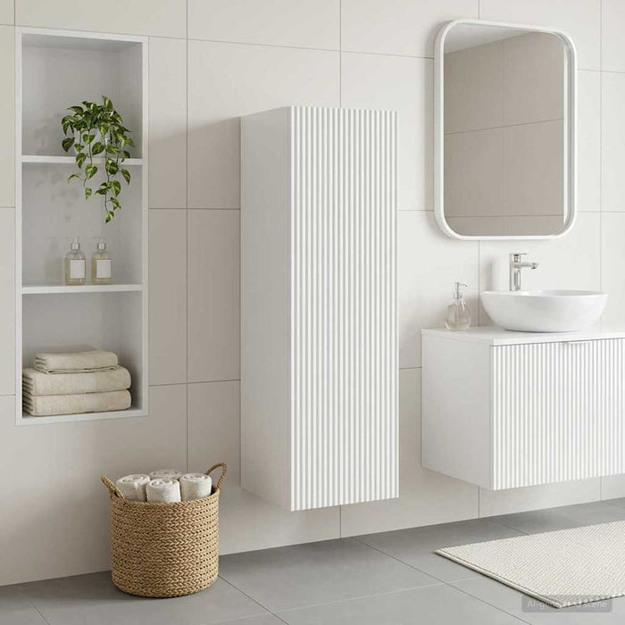 Dulap Bathroom Montat pe Perete Alb 33 x 34,5 x 100 cm - WALTI WALTI