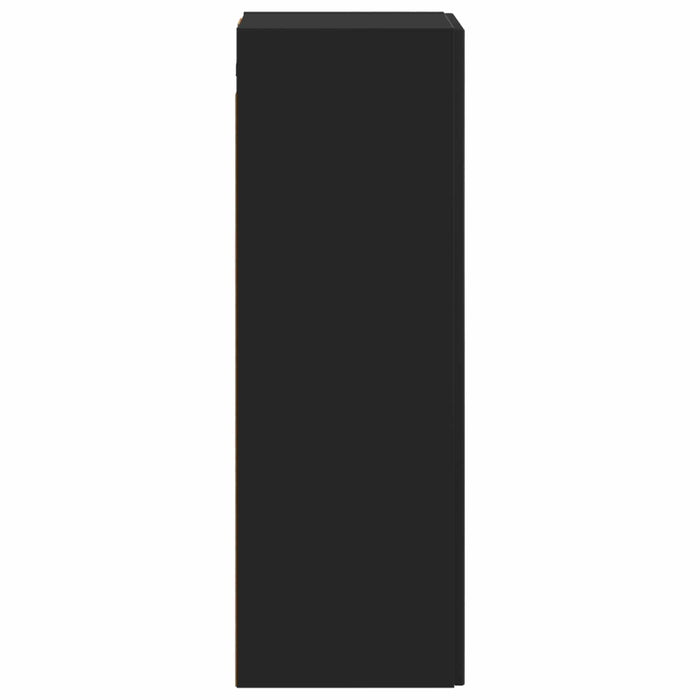 Dulap Bathroom Montat pe Perete Negru 33 x 34,5 x 100 cm - WALTI WALTI