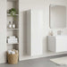 Dulap Bathroom Montat pe Perete Alb foarte lucios - WALTI WALTI