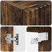 Dulap Bathroom Montat pe Perete Stejar fumuriu - WALTI WALTI
