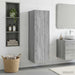 Dulap Bathroom Montat pe Perete Sonoma gri 33 x 34,5 x 100 cm - WALTI WALTI