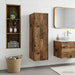 Dulap Bathroom Montat pe Perete Lemn vechi 33 x 34,5 x 100 cm - WALTI WALTI