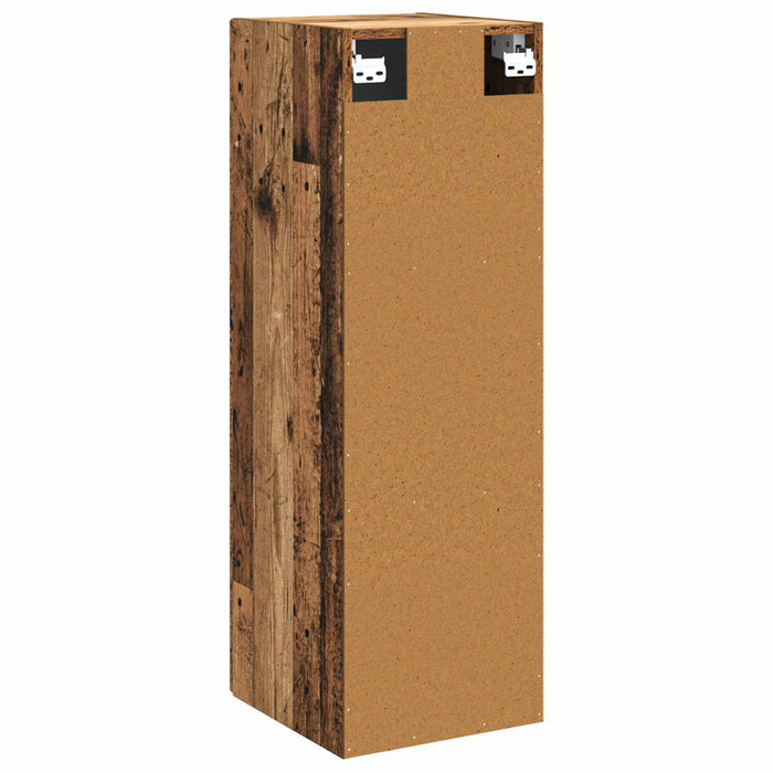 Dulap Bathroom Montat pe Perete Lemn vechi 33 x 34,5 x 100 cm - WALTI WALTI