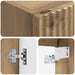 Dulap Bathroom Montat pe Perete Stejar Artizanal - WALTI WALTI