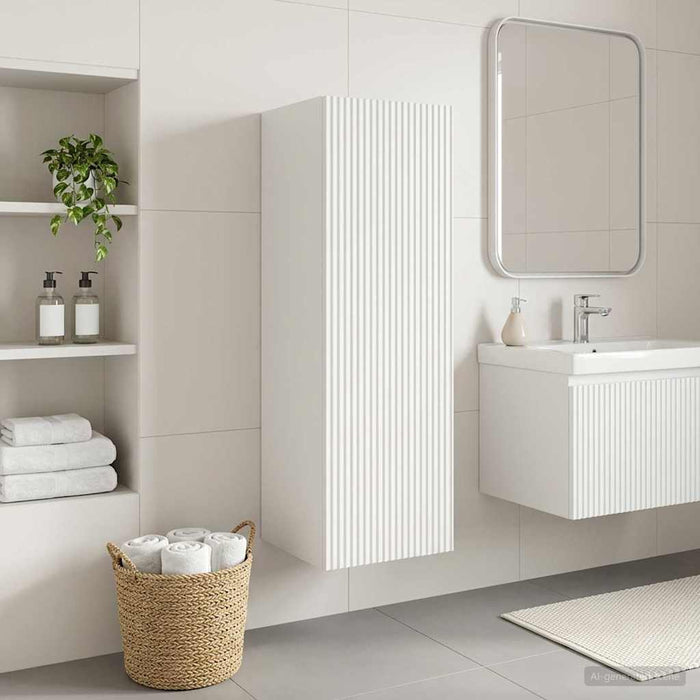 Dulap Bathroom Montat pe Perete Alb 33 x 34,5 x 60 cm - WALTI WALTI