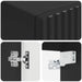 Dulap Bathroom Montat pe Perete Negru 33 x 34,5 x 60 cm - WALTI WALTI