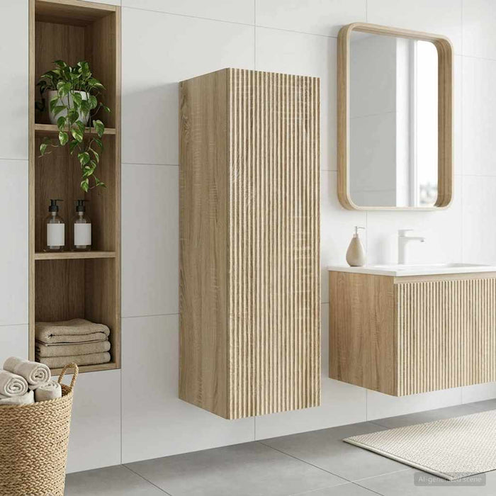 Dulap Bathroom Montat pe Perete Stejar Sonoma 33 x 34,5 x 60 cm - WALTI WALTI