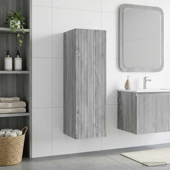 Dulap Bathroom Montat pe Perete Sonoma gri 33 x 34,5 x 60 cm WALTI