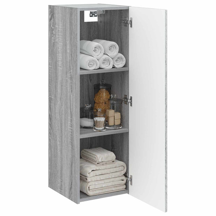 Dulap Bathroom Montat pe Perete Sonoma gri 33 x 34,5 x 60 cm WALTI