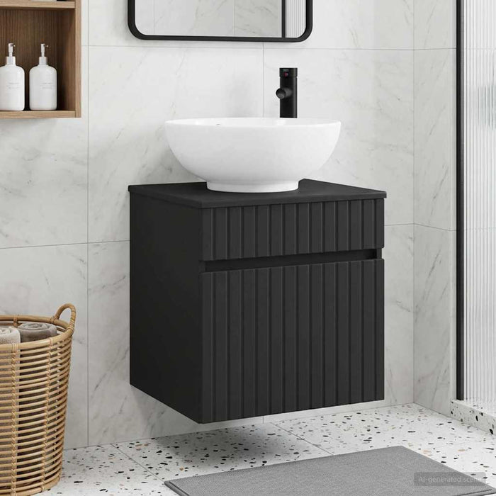 Chiuvetă de baie suspendată Negru 49 x 44,5 x 66,5 cm - WALTI WALTI