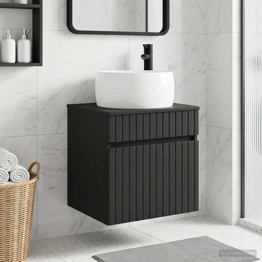 Chiuvetă de baie suspendată Negru 49 x 44,5 x 66 cm - WALTI WALTI