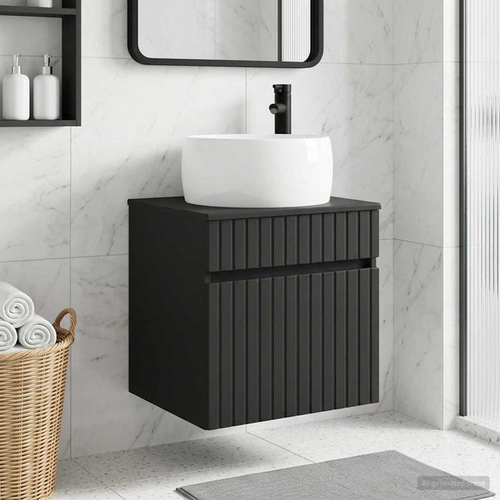 Chiuvetă de baie suspendată Negru 49 x 44,5 x 66 cm - WALTI WALTI