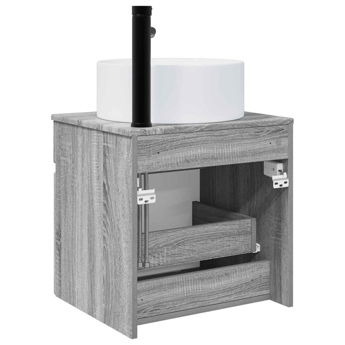 Chiuvetă de baie suspendată Sonoma gri 49 x 44,5 x 65,5 cm - WALTI WALTI