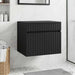 Dulap Bathroom Montat pe Perete Negru 59 x 44,5 x 50 cm - WALTI WALTI