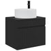 Dulap Bathroom Montat pe Perete Negru 59 x 44,5 x 50 cm - WALTI WALTI
