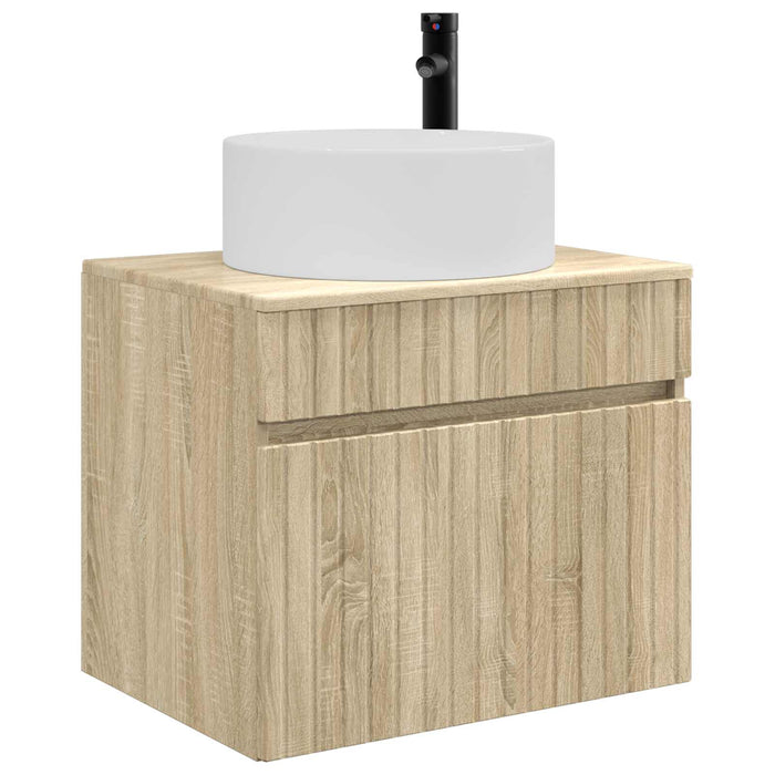 Dulap Bathroom Montat pe Perete Stejar Sonoma 59 x 44,5 x 50 cm - WALTI WALTI